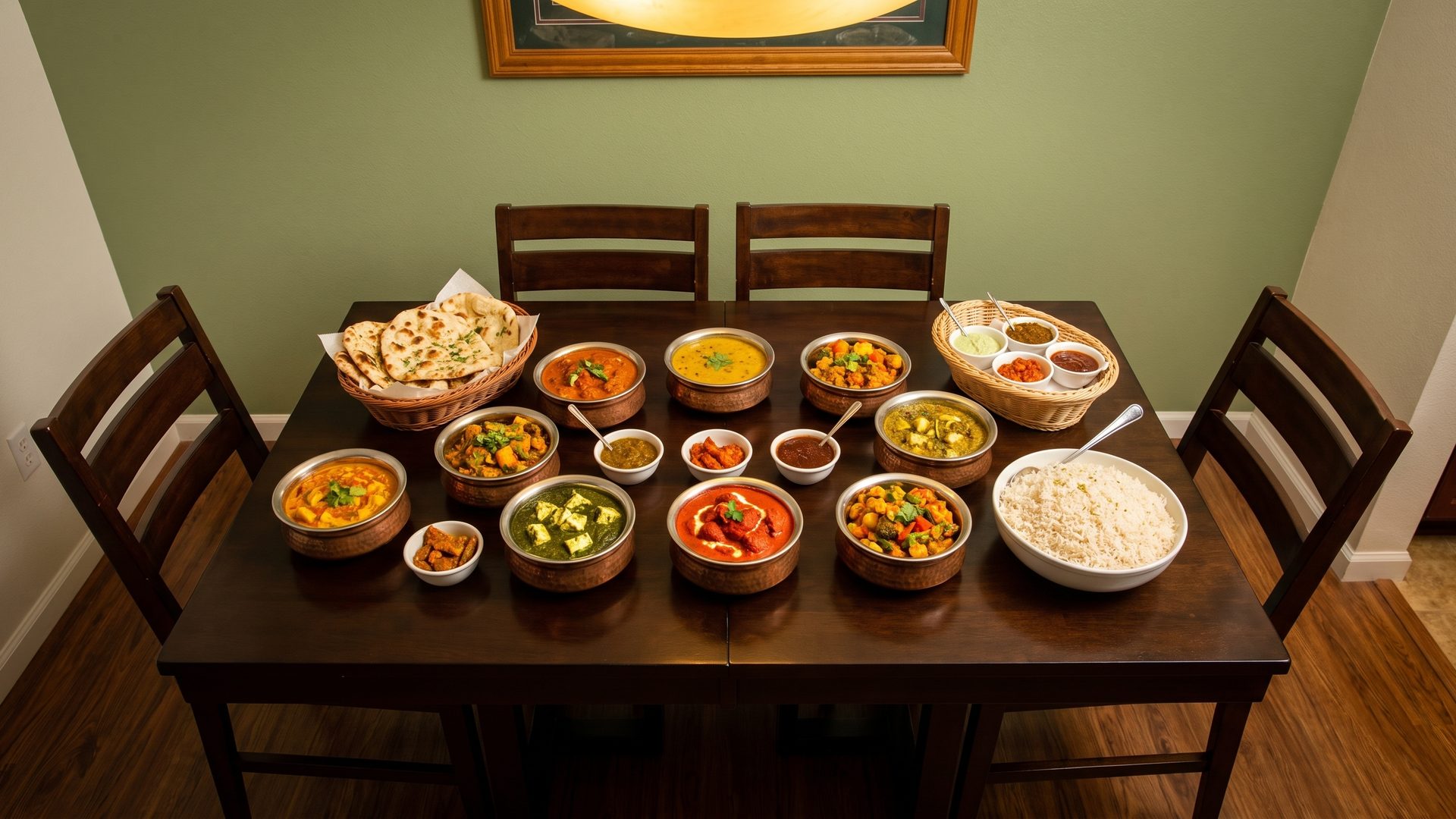 Walls covered in awards. Food that earned them.